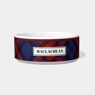 Personalisiertes Tartan Clan MacLachlan Kariertes Napf