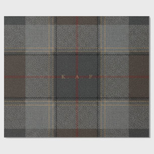Personalisiertes Tartan-Geschenkpapier – Benutzerd Geschenkpapier