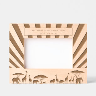Personalisiertes Taufgeschenk für JW! Geätzte Rahmen