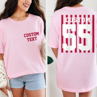 Personalisiertes Team-Trikot Fan T-Shirt