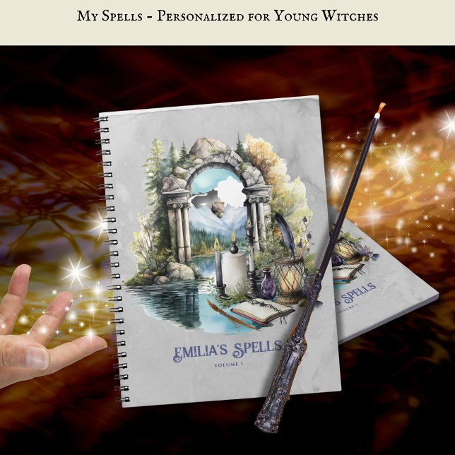 Personalisiertes Teenager Hexenzeitschrift Grimoir Notizblock (Von Creator hochgeladen)