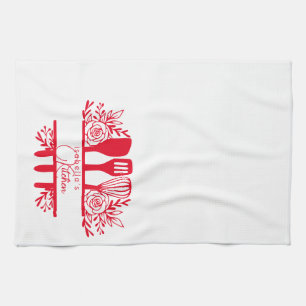 Personalisiertes Teetuch mit dem Namen Küchentüche Geschirrtuch