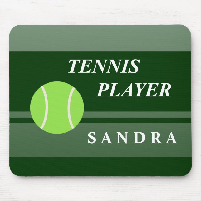 Personalisiertes Tennis Mousepads (Vorne)