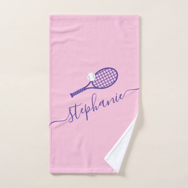 Personalisiertes Tennis Skript Handtuch (Handtuch)