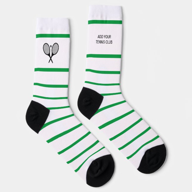 Personalisiertes Tennisspiel Socken (Rechts)