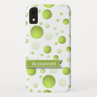 Personalisiertes Tenns Ball-Muster Case-Mate iPhone Hülle