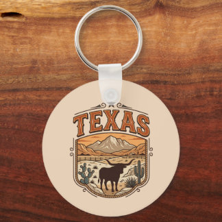 Personalisiertes Texas-Schlüsselanhänger Schlüsselanhänger