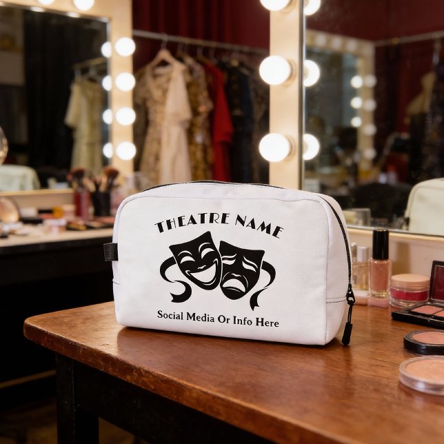Personalisiertes Theater-Schauspielkurs-Logo oder  Waschbeutel (Von Creator hochgeladen)