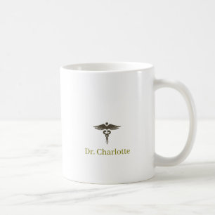 Personalisiertes tolles Zitat vom Hausarzt Kaffeetasse