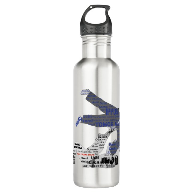 Personalisiertes Tomoe Nage Edelstahlflasche (Vorderseite)