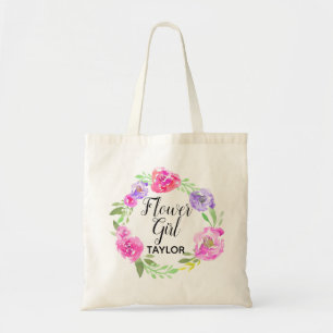 Personalisiertes Tote-Tag-Blumenmagazin Tragetasche