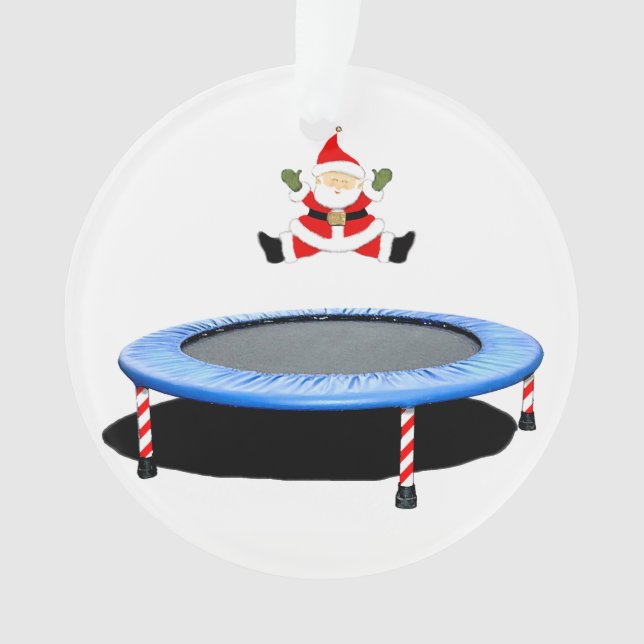 Personalisiertes Trampolin Ornament (Vorderseite)