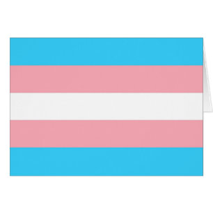 Personalisiertes Transgender-Flag