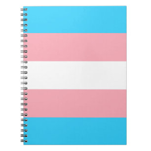 Personalisiertes Transgender-Flag Notizblock