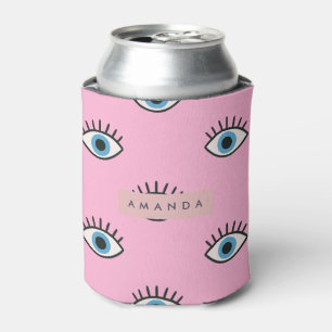 Personalisiertes Trendiges Böse-Augen-Pop-Art-Must Dosenkühler