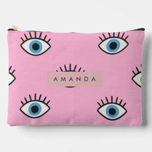 Personalisiertes Trendiges Böse-Augen-Pop-Art-Must Zubehörtasche