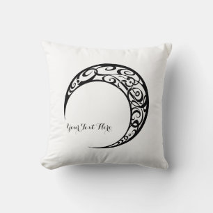 Personalisiertes Tribal Moon Symbol Kissen