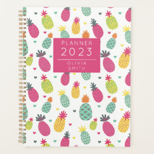 Personalisiertes tropisches Ananas-Muster Planer