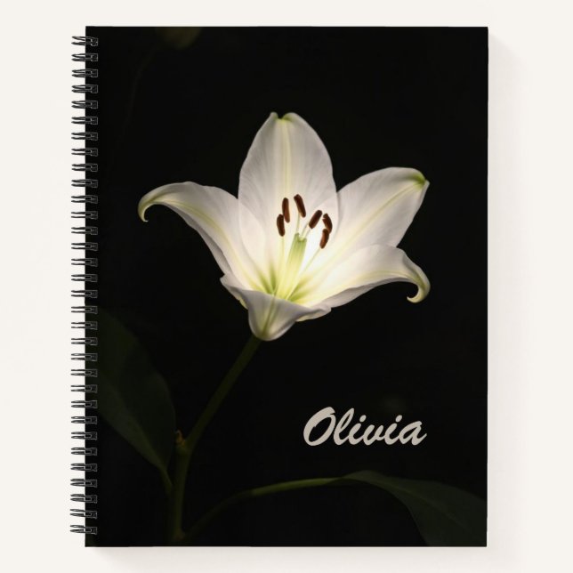 Personalisiertes Tulip Spiral Notebook Notizbuch (Vorderseite)
