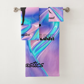 Personalisiertes Turnhandtuch-Set | Turnergeschenk Badhandtuch Set