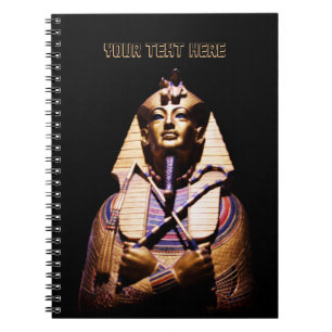Personalisiertes Tutankhamun Notizbuch Notizblock