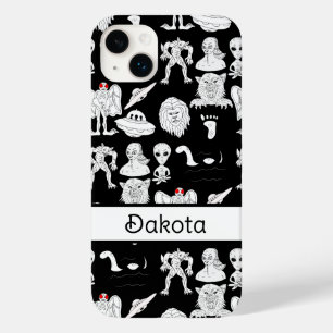 Personalisiertes UFO, Alien, Bigfoot Cryptid Case-Mate iPhone 14 Plus Hülle