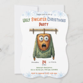 Personalisiertes Ugly Sweater Party Einladung