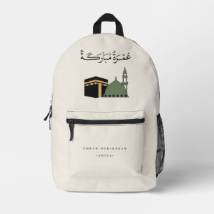 Personalisiertes Umrah Mubarak  Bedruckter Rucksack