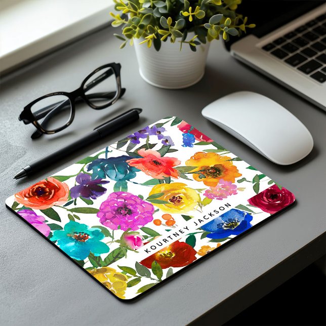 Personalisiertes und feines Watercolor Mousepad (Von Creator hochgeladen)