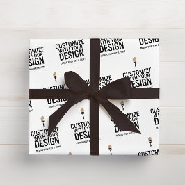 Personalisiertes Unternehmen für kleine Unternehme Geschenkpapier