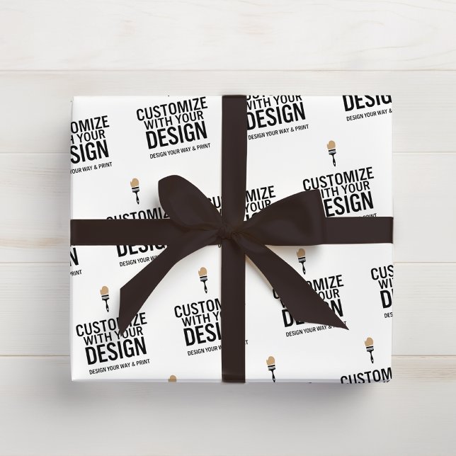 Personalisiertes Unternehmen für kleine Unternehme Geschenkpapier (Von Creator hochgeladen)