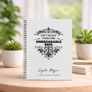 Personalisiertes Unzerbrechliches Seelen-Spiralhef Notizbuch