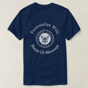 Personalisiertes US-Marine-Emblem T-Shirt