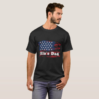 Personalisiertes USA-Flaggen-T-Shirt T-Shirt