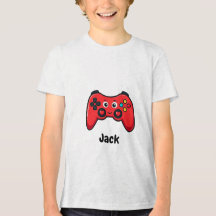 Personalisiertes Valentins-Shirt für Jungen mit Ga