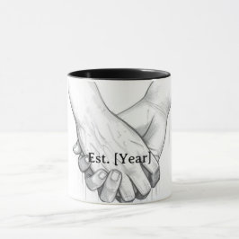 Personalisiertes Valentinsgeschenk für Paare | Sei Tasse