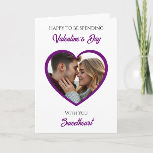 Personalisiertes Valentinstag-Foto Mein Favorit Karte