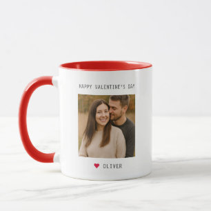 Personalisiertes Valentinstag-Foto Tasse