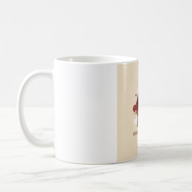 Personalisiertes Valentinstag-Geschenk - Romantisc Kaffeetasse (Links)