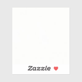 Personalisiertes Valentinstag-Liebesandenken Aufkleber