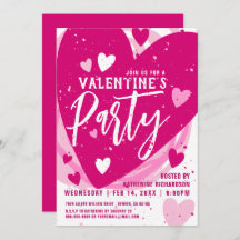 Personalisiertes Valentinstag-Party
