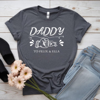 Personalisiertes Vatertags-T-Shirt T-Shirt