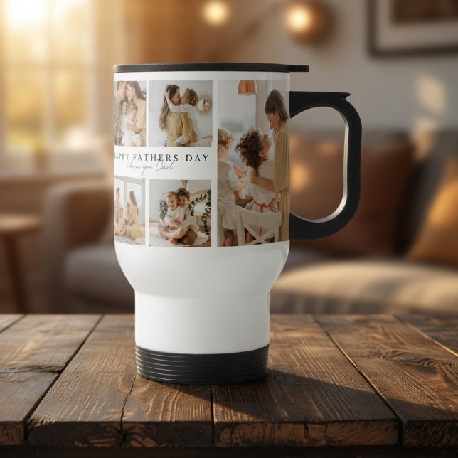 Personalisiertes Vatertagsfoto Reisebecher (Von Creator hochgeladen)