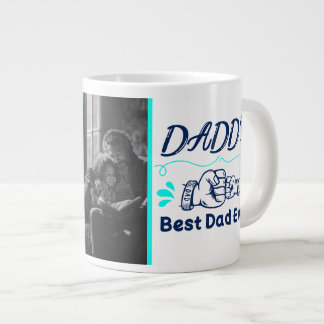 Personalisiertes Vatertagsgeschenk Papa Jumbo-Tasse