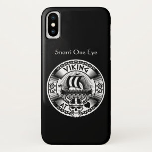 Personalisiertes Viking im Herzen Case-Mate iPhone Hülle