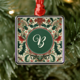 Personalisiertes viktorianisches/klassisches/vinta ornament aus metall