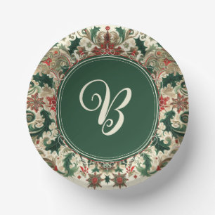 Personalisiertes viktorianisches/klassisches/vinta pappteller