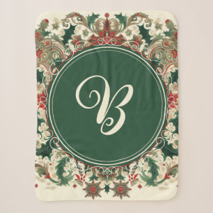 Personalisiertes viktorianisches/klassisches/vinta sherpadecke