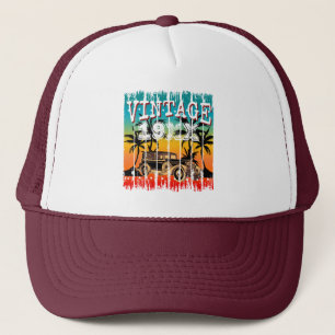 PERSONALISIERTES VINTAGE-JAHRES-GEBURTSTAGSGESCHEN TRUCKERKAPPE