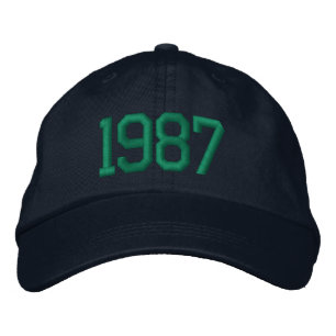 Personalisiertes Vintage-Meilenstein-Geburtstagsge Bestickte Baseballkappe